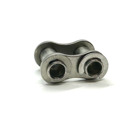 Giunto 08B-1 nichelato perno forato